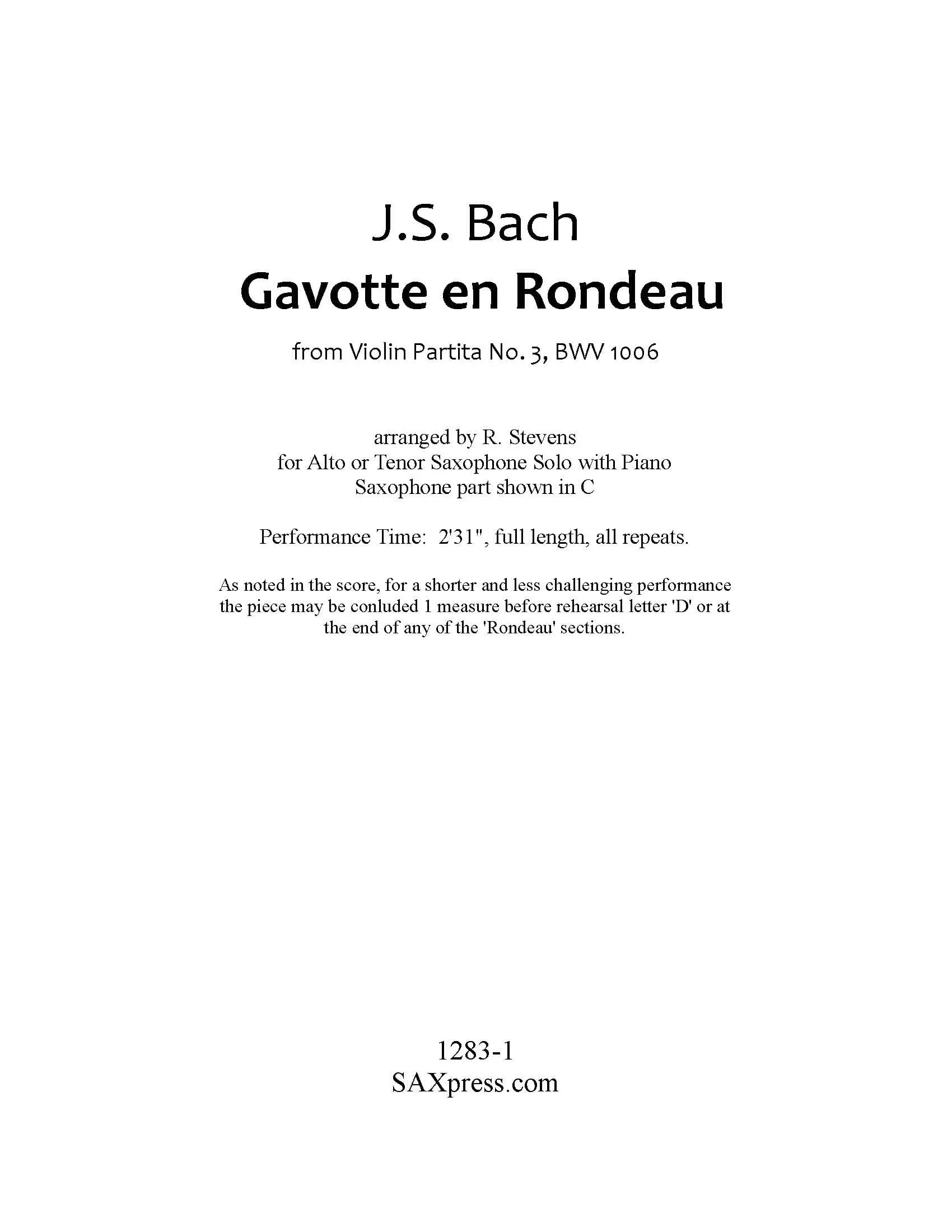 Gavotte en Rondeau - Image 2
