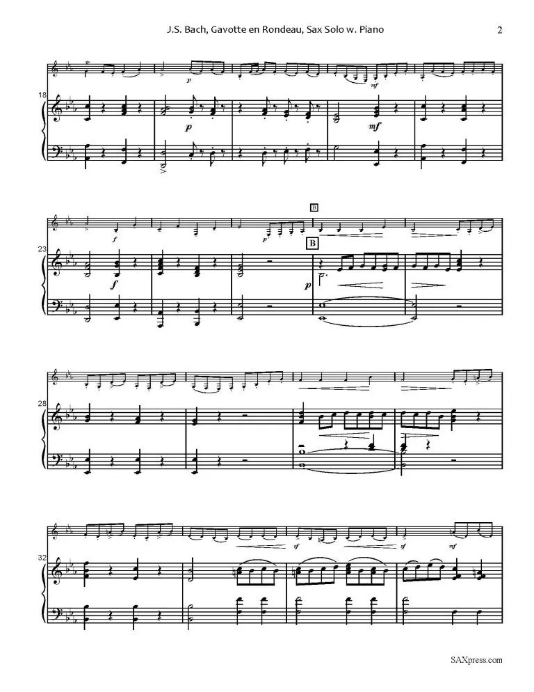 Gavotte en Rondeau