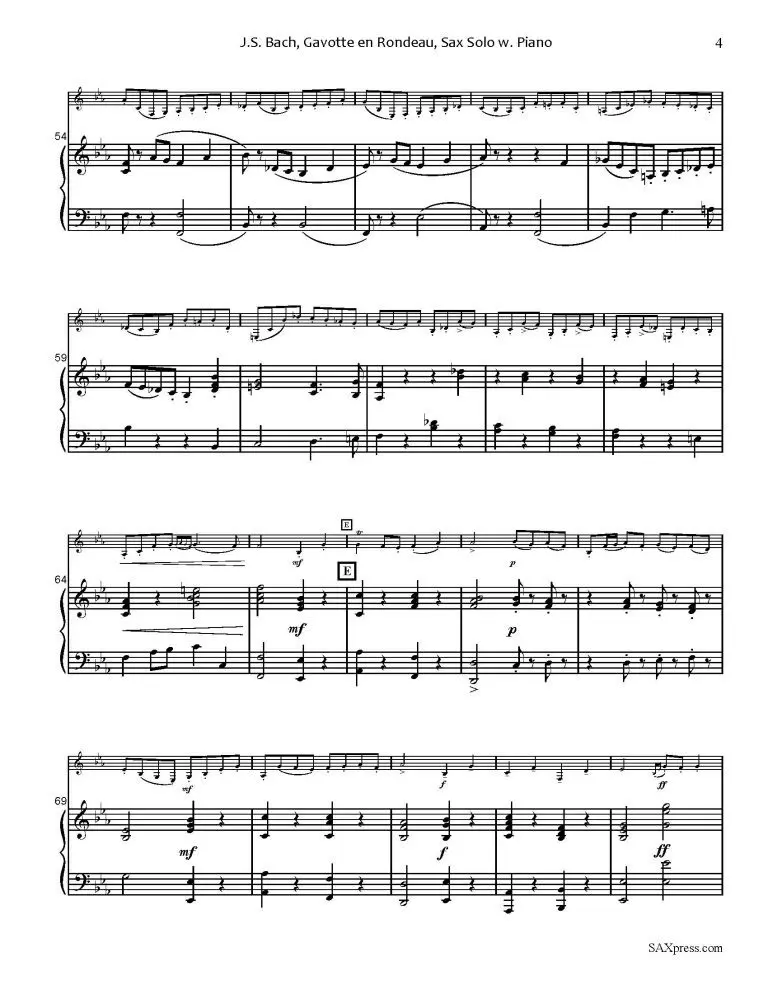 Gavotte en Rondeau