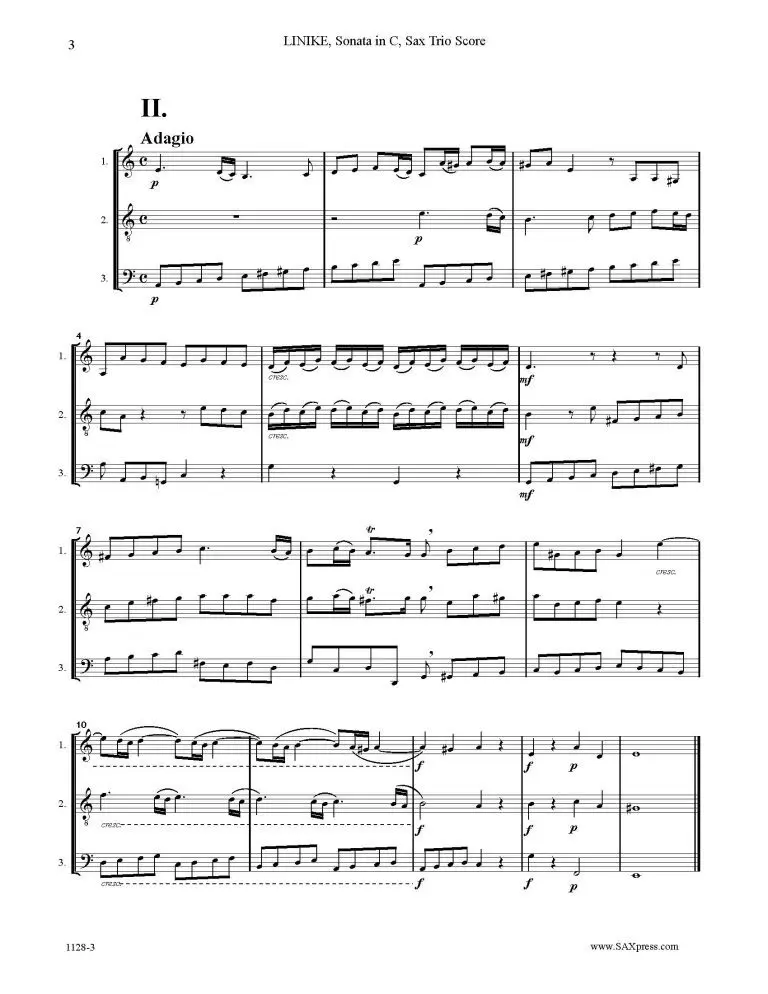 Trio Sonata in C