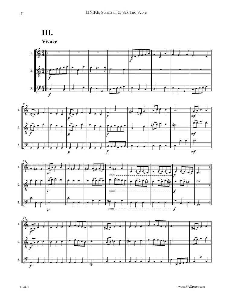 Trio Sonata in C
