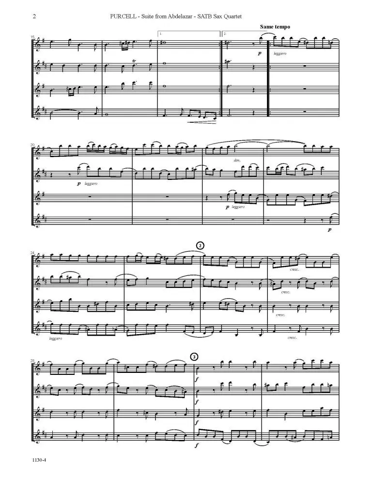 Suite from Abdelazer