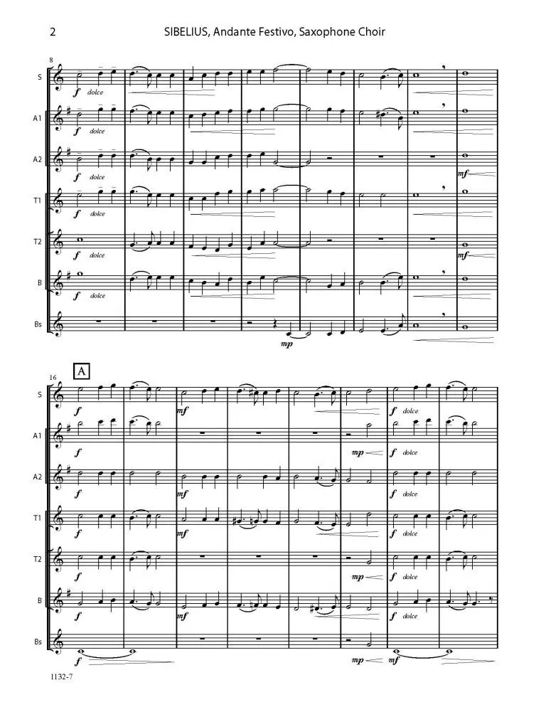 1132-7 SIBELIUS - Andante Festivo - 00 - Score_Page_06 Andante Festivo