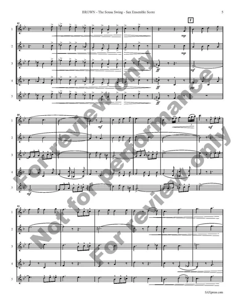 The Sousa Swing