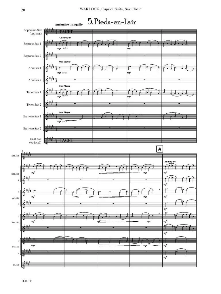 1136-10 WARLOCK Capriol Suite - 00 - SAX SCORE_Page_26 Capriol Suite