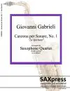Canzona per Sonare No. 1