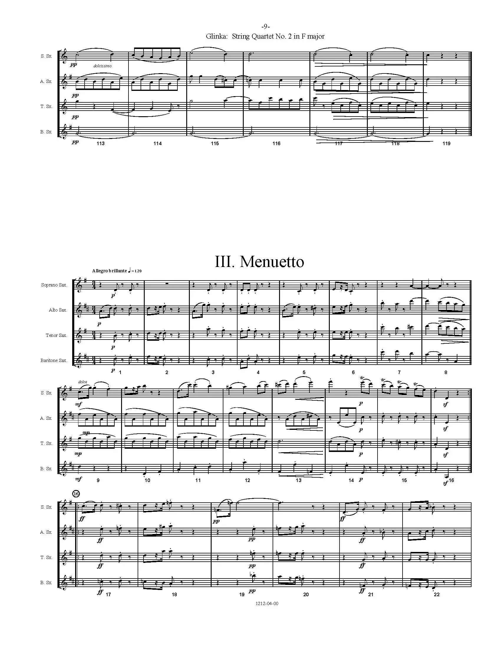 Quartet No. 2 in F major - Image 6