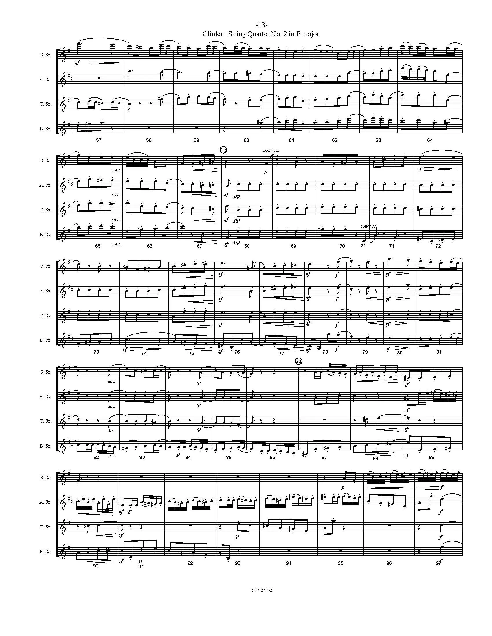 Quartet No. 2 in F major - Image 9