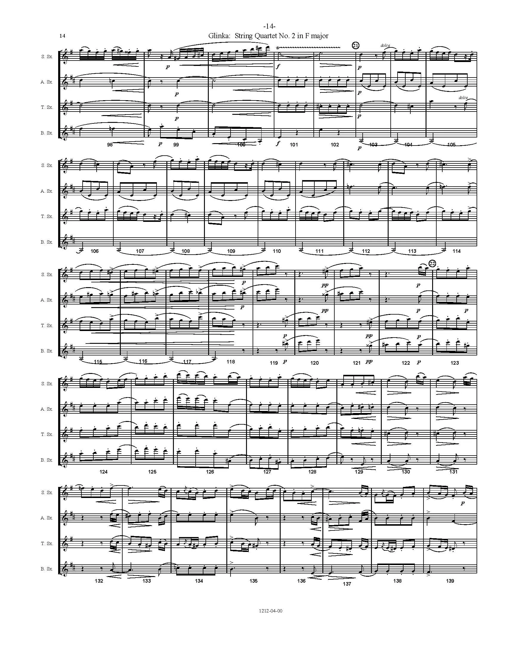 Quartet No. 2 in F major - Image 10