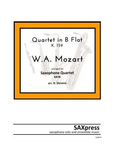 Quartet 6 in B flat Major, K.159