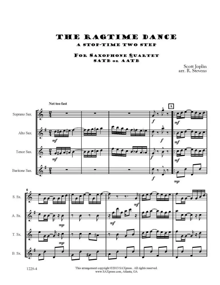 The Ragtime Dance