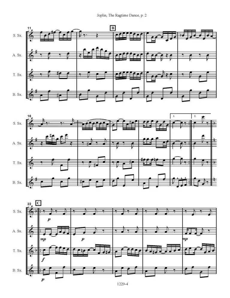 The Ragtime Dance