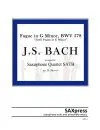 Fugue in G minor BWV 578