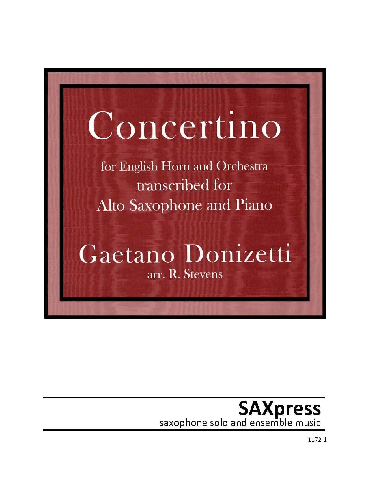 Concertino for Saxophone