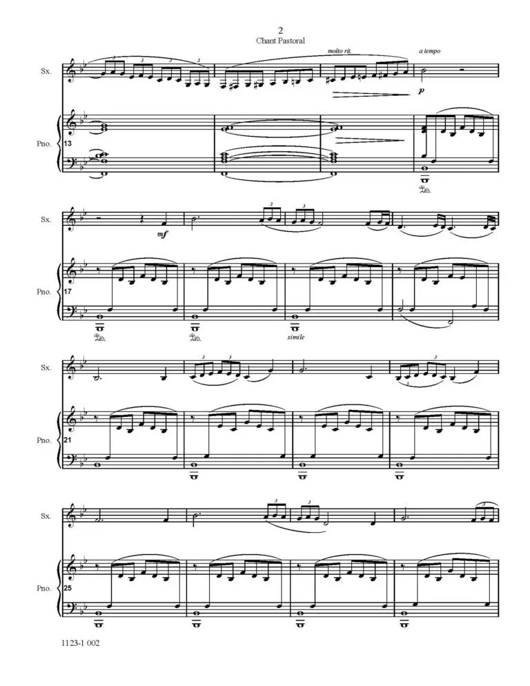 Chant Pastorale