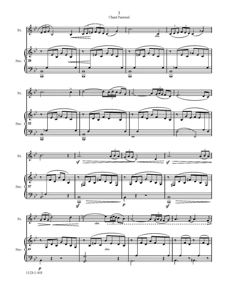 Chant Pastorale