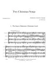 grainger-two-christmas-songs-00-score_page_1 Two Christmas Songs