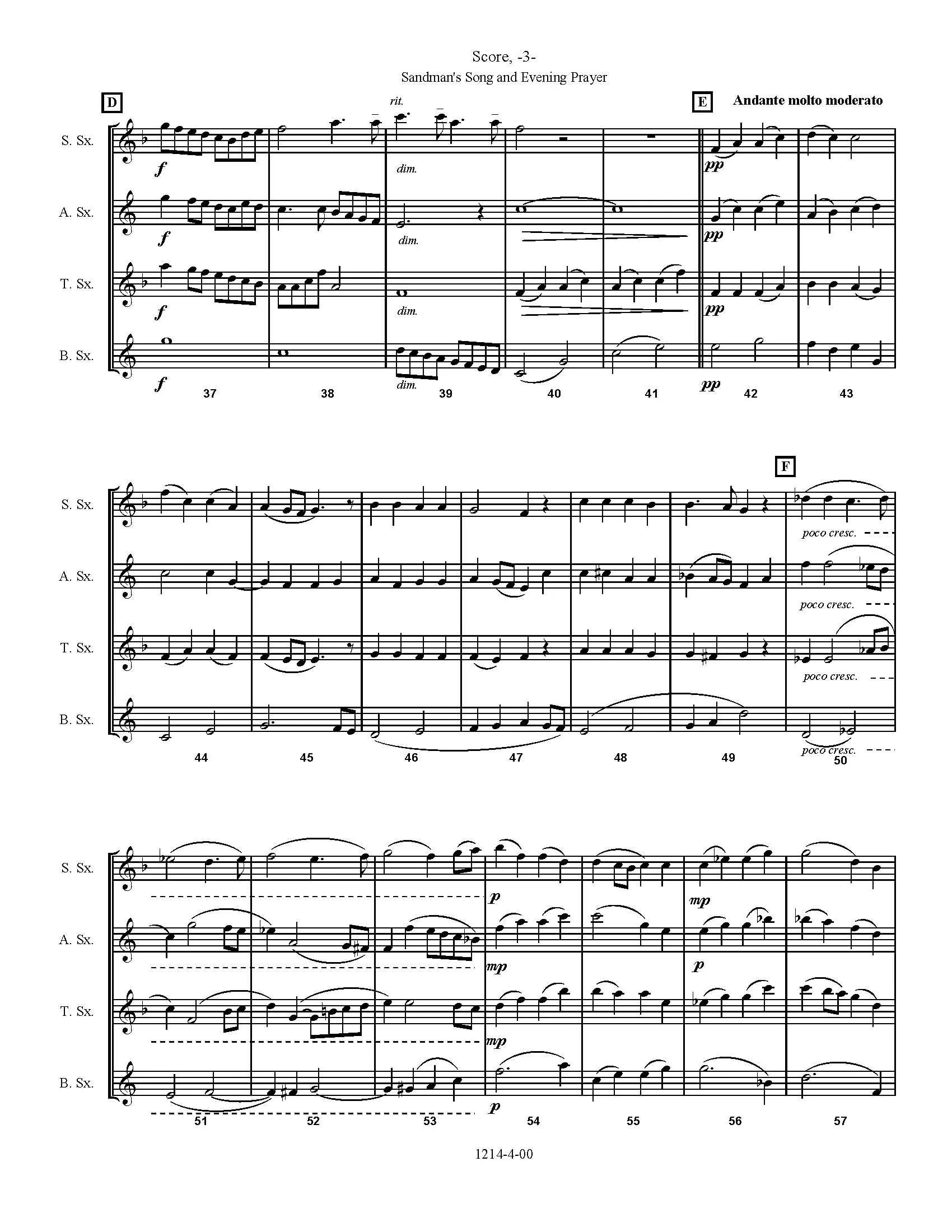 Sandman's Song and Evening Prayer - Image 4