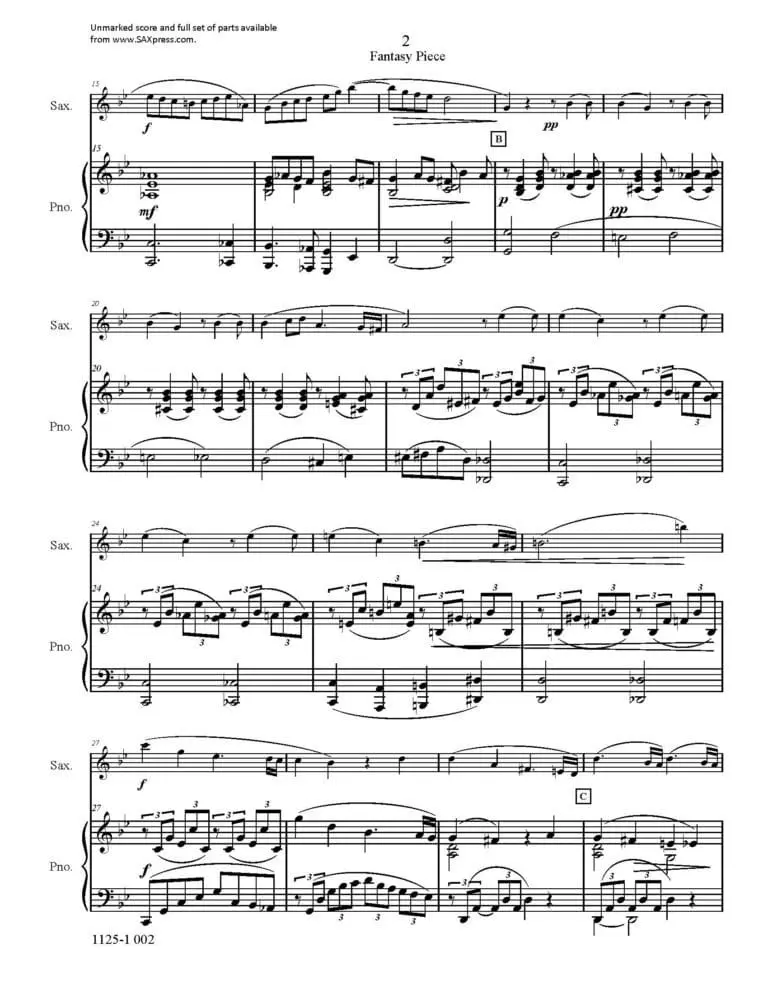 neilsen-fantasy-1-00-piano-score_page_2 Romance, Op 2, No. 1