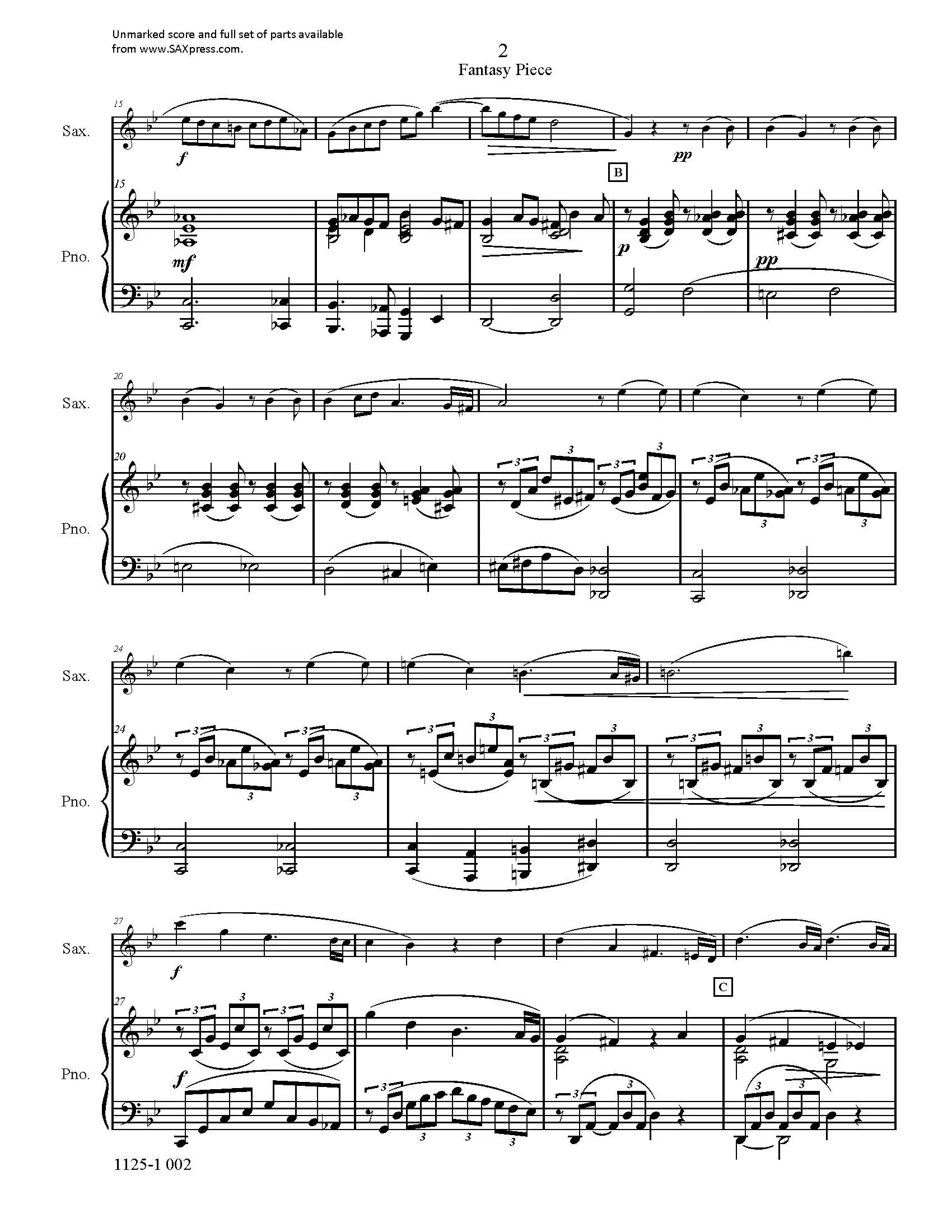 Romance, Op 2, No. 1 - Image 3