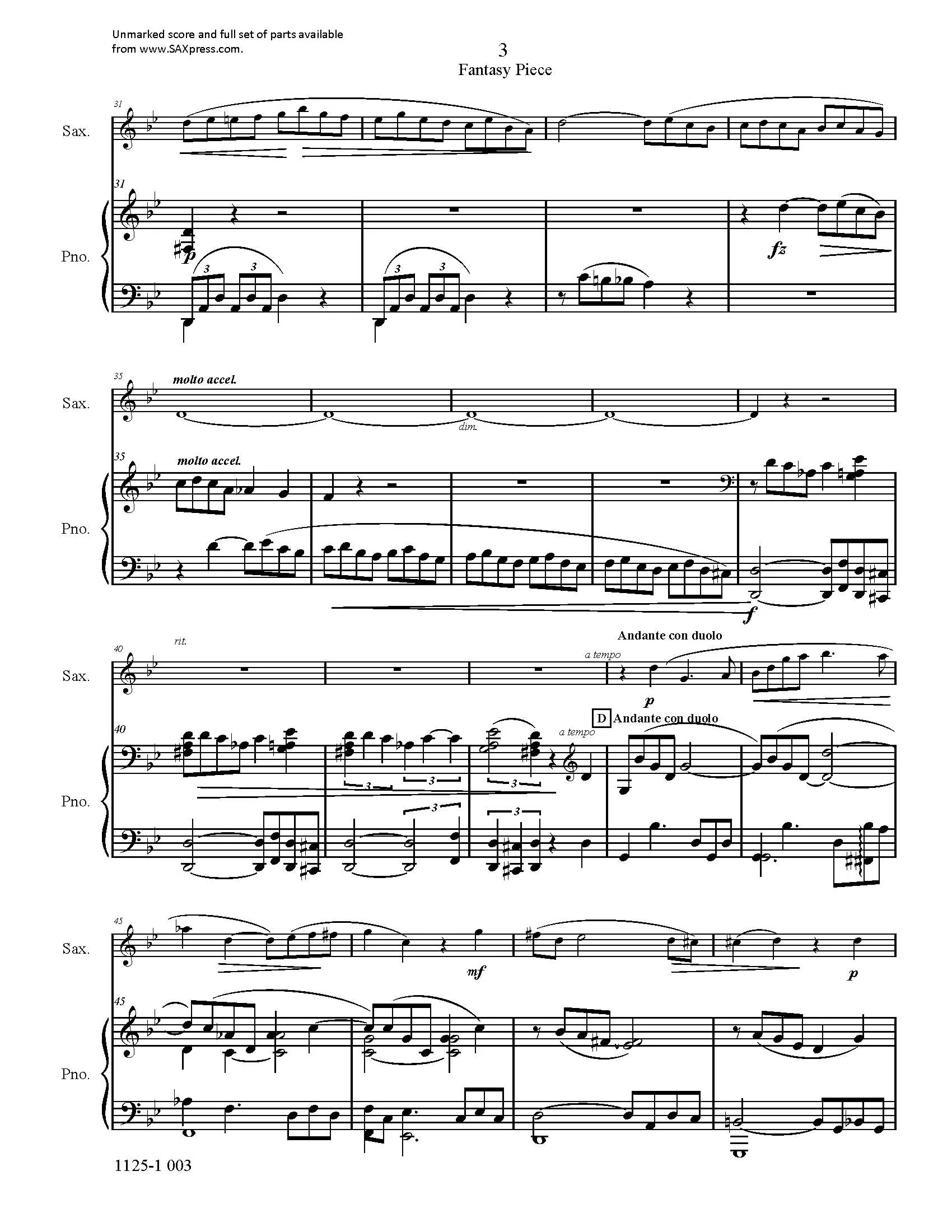 Romance, Op 2, No. 1 - Image 4