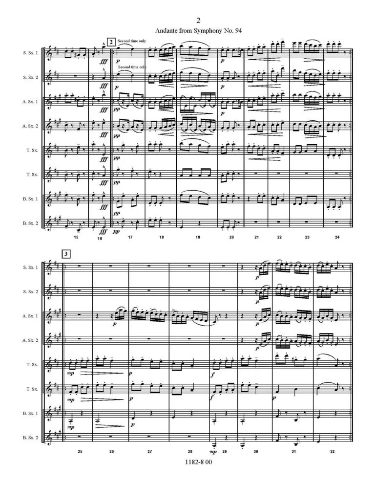 Andante from the Surprise Symphony