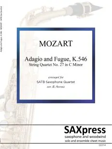 Adagio and Fugue in C minor, K546