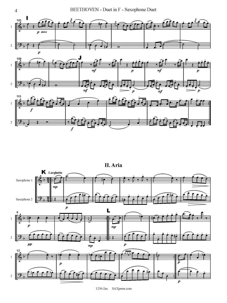 Duet in F, WoO. 27, No. 2