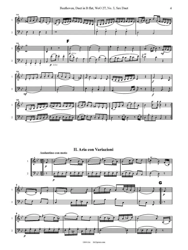 1264-2 Beethoven Duet in B flat WoO 27 No 3 -00- SCORE_Page_07 Duet in B Flat, WoO. 27, No. 3