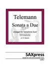 sample Telemann Sonata a due cover Sonata a Due | Telemann