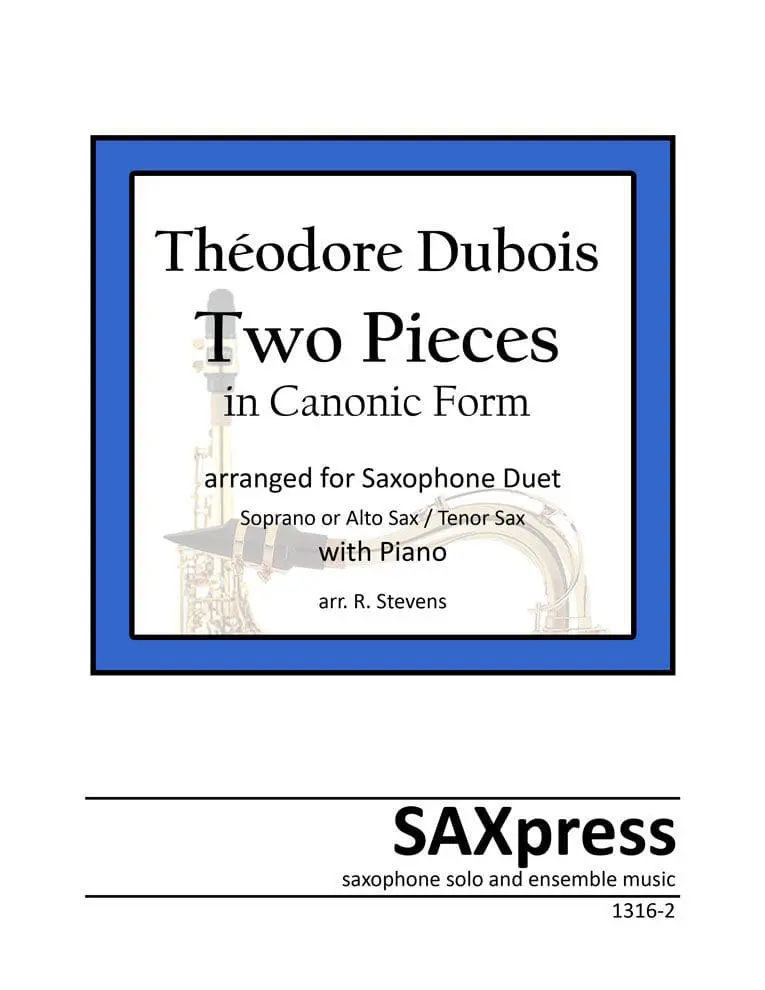 Two Pieces in Canonic Form | Theodore Dubois