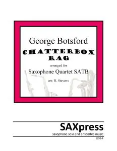 Chatterbox Rag  | Sax Quartet