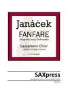 SAMPLE-front-cover-1321-Janacek-Fanfare-Sinfonia-Allegretto Fanfare from Sinfonietta by Leos Janacek for Saxophone Choir