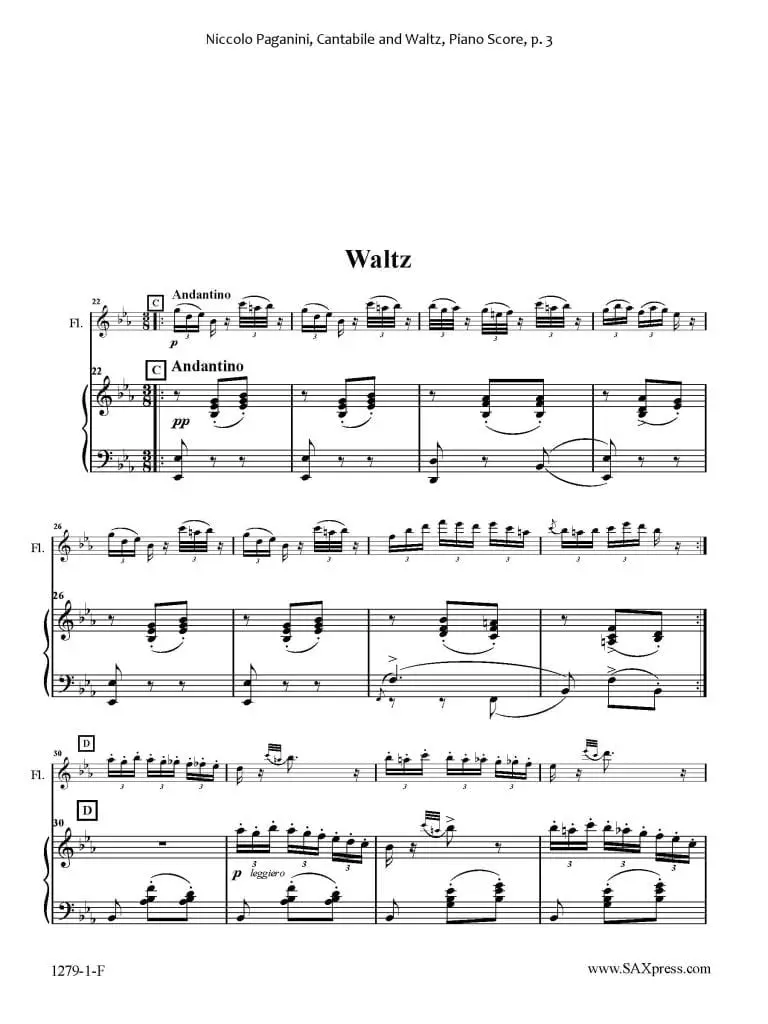1279-1F Paganini Canabile and Waltz_Page_06 Cantabile and Waltz | Flute Solo