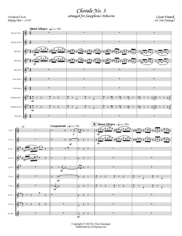 Chorale No. 3 | César Franck