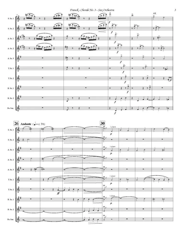 Chorale No. 3 | César Franck