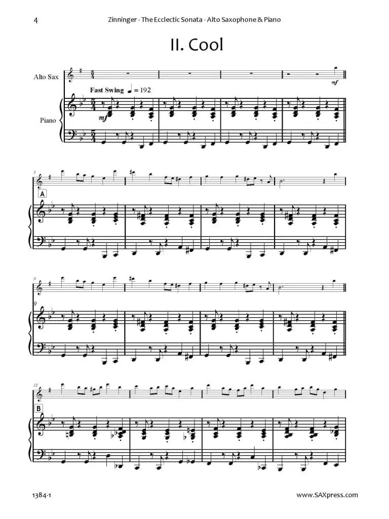 The Ecclectic Sonata | Eccles-Zinninger