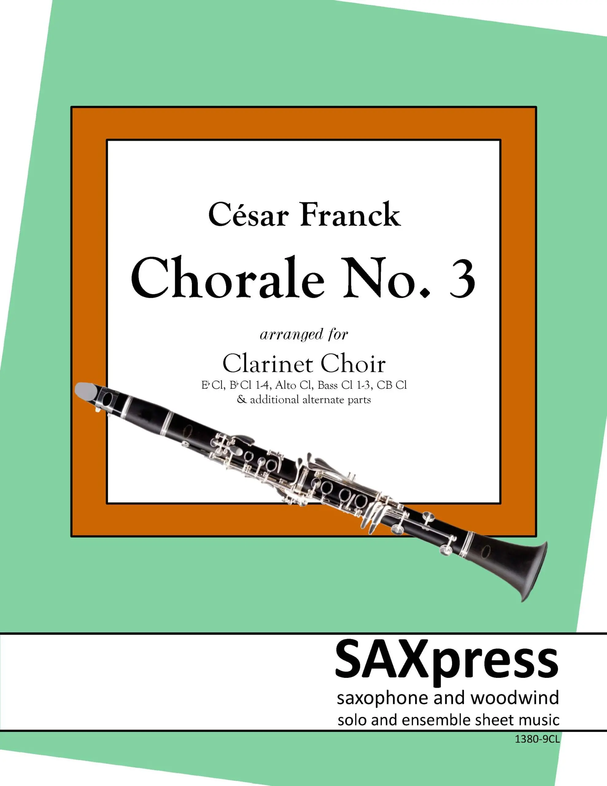 Chorale No. 3 | César Franck | Clarinet Choir