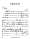 1390-4 SATIE Five Nocturnes SAMPLE 01 Five Nocturnes | SATB Sax Quartet
