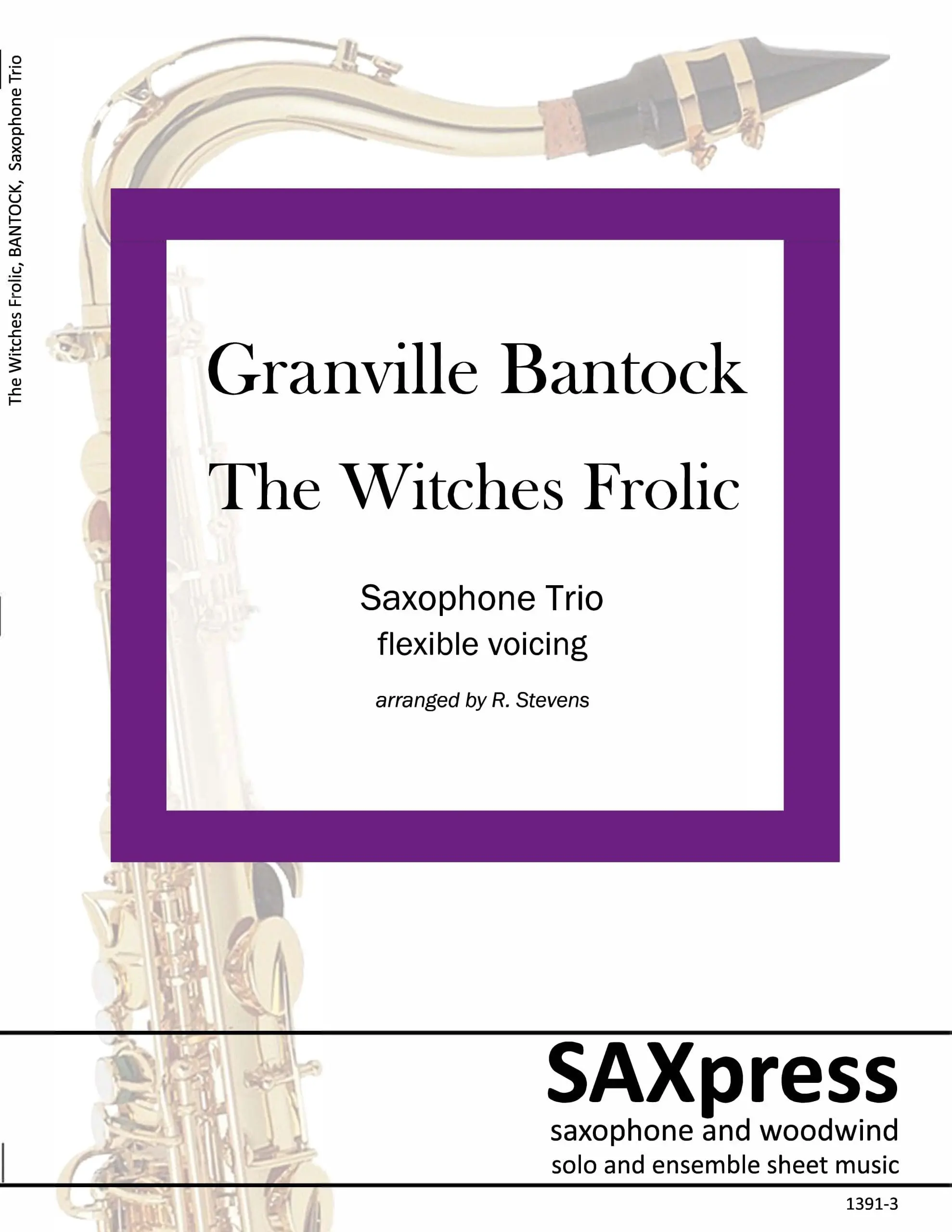 The Witches Frolic | Bantock | Sax Trio, Flexible Scoring