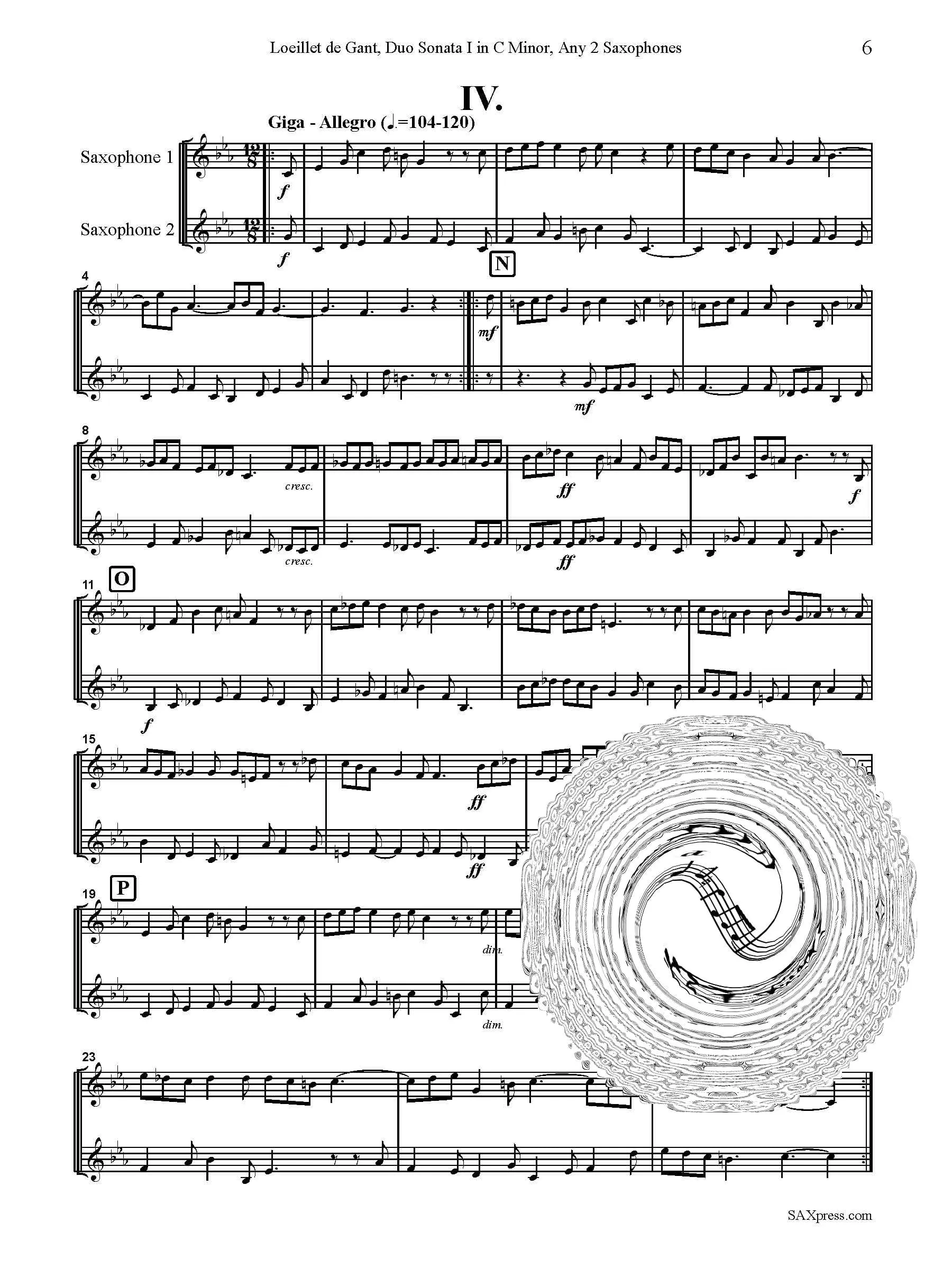 Duo Sonata No. 1 - Image 5