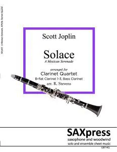 Solace - A Mexican Serenade - Clarinet Quartet