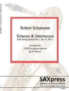 Scherzo and Intermezzo | Saxophone Quartet