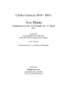 1399-1 Bach-Gounod Ave Maria SCORE SAMPLE 1 Ave Maria - Bach/Gounod