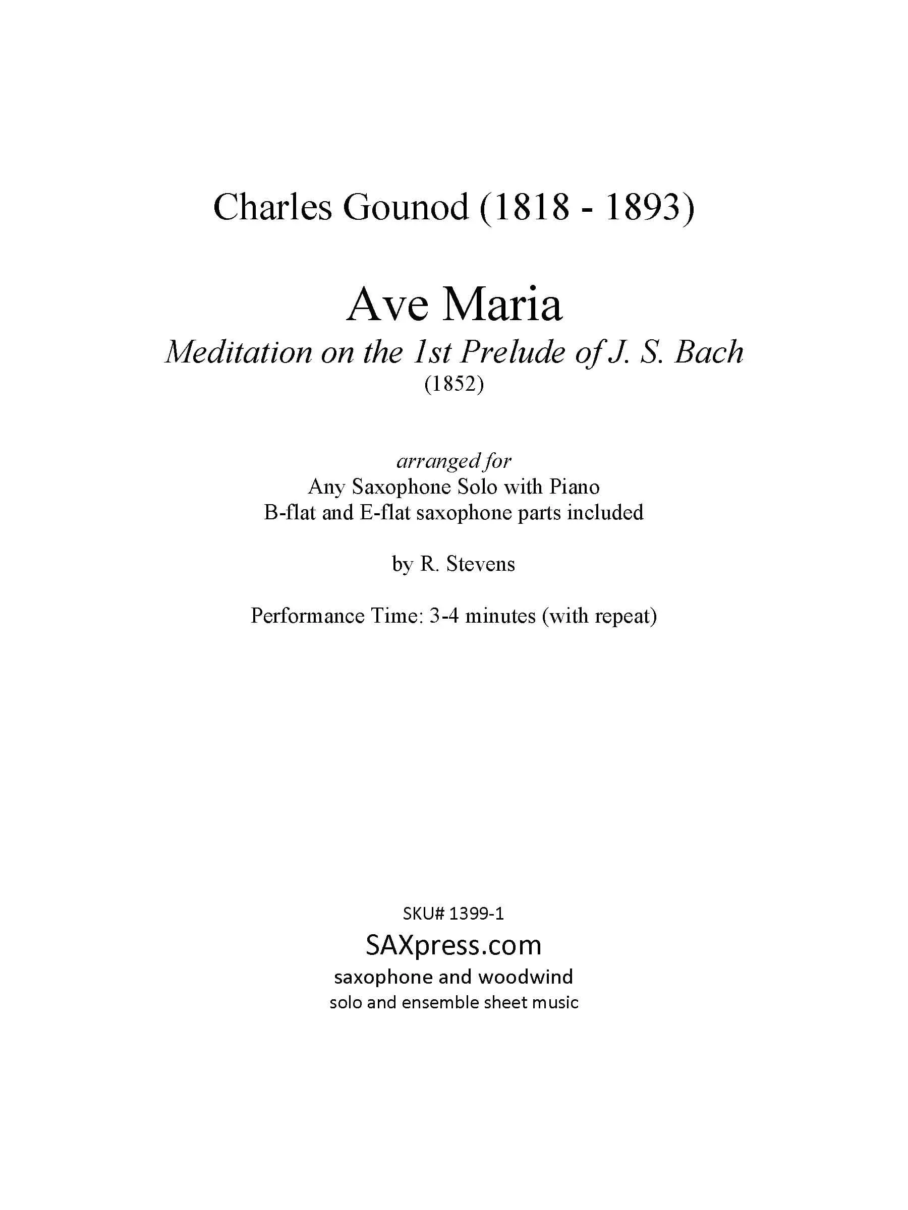 Ave Maria - Bach/Gounod - Image 2