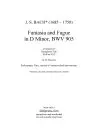 Fantasie and Fugue in D Minor, BWV 905