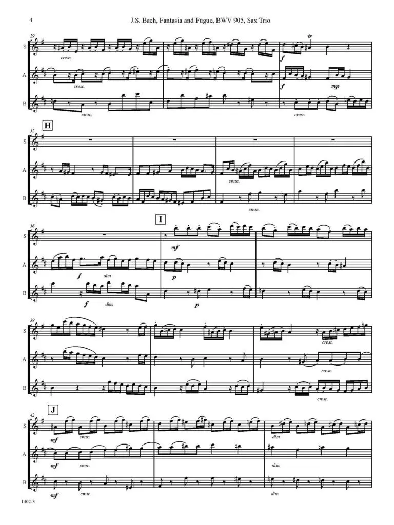 Fantasie and Fugue in D Minor, BWV 905