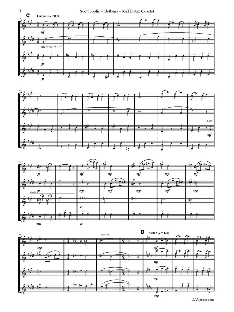 1387-4SX - JOPLIN Bethena 00 SCORE_Page_06 Bethena - A Concert Waltz