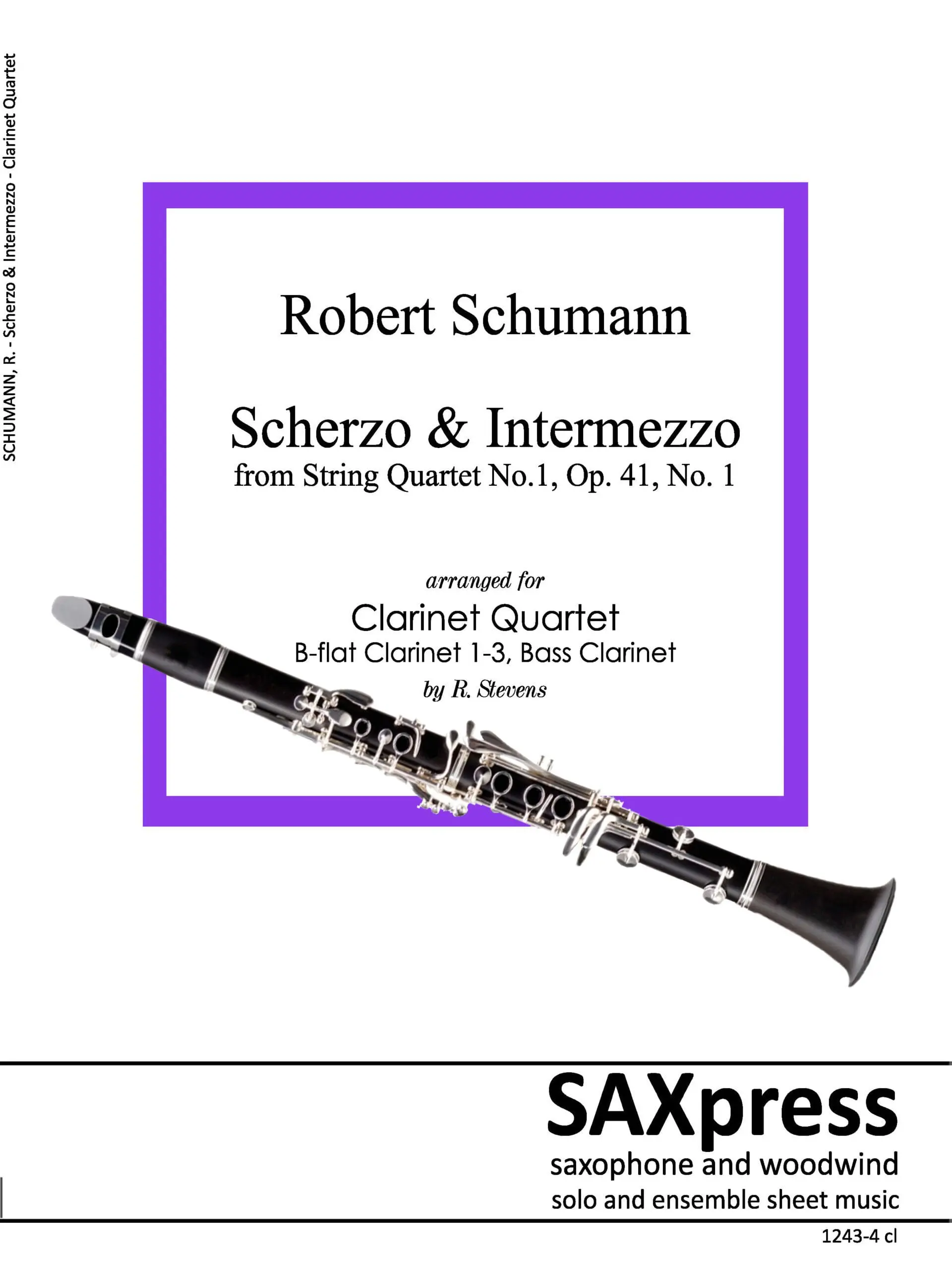Scherzo and Intermezzo | Clarinet Quartet