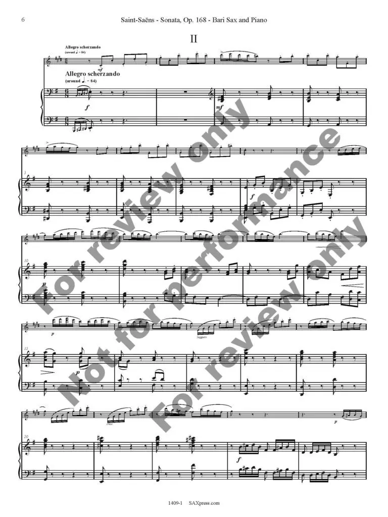 1409-1 SAINT-SAENS - Sonata Op 168 sample_Page_06 Sonata, Op. 168